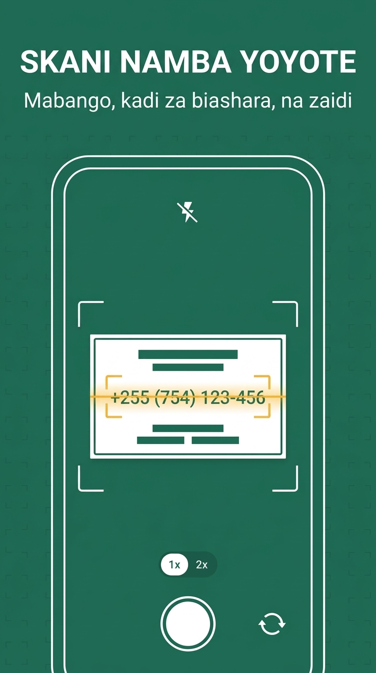 Piga Pap Camera Scanner UI